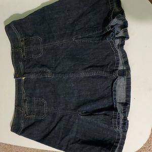 Jones wear jeans women's 14 pleated mid jean skirt